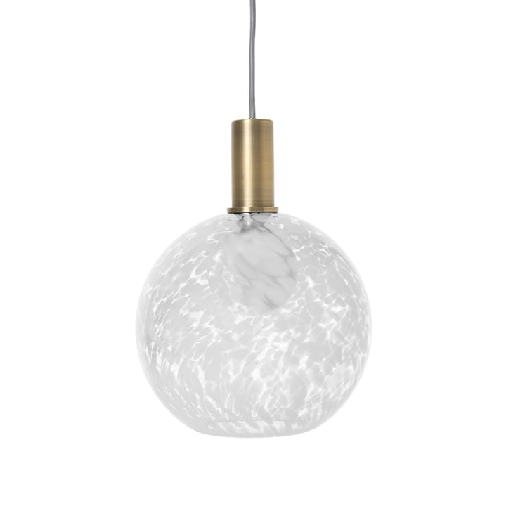 Casca Shade Glasbehälter sphere Ø25cm - Milk - ferm LIVING