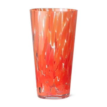 Casca Vase 22cm - Poppy red - Ferm Living