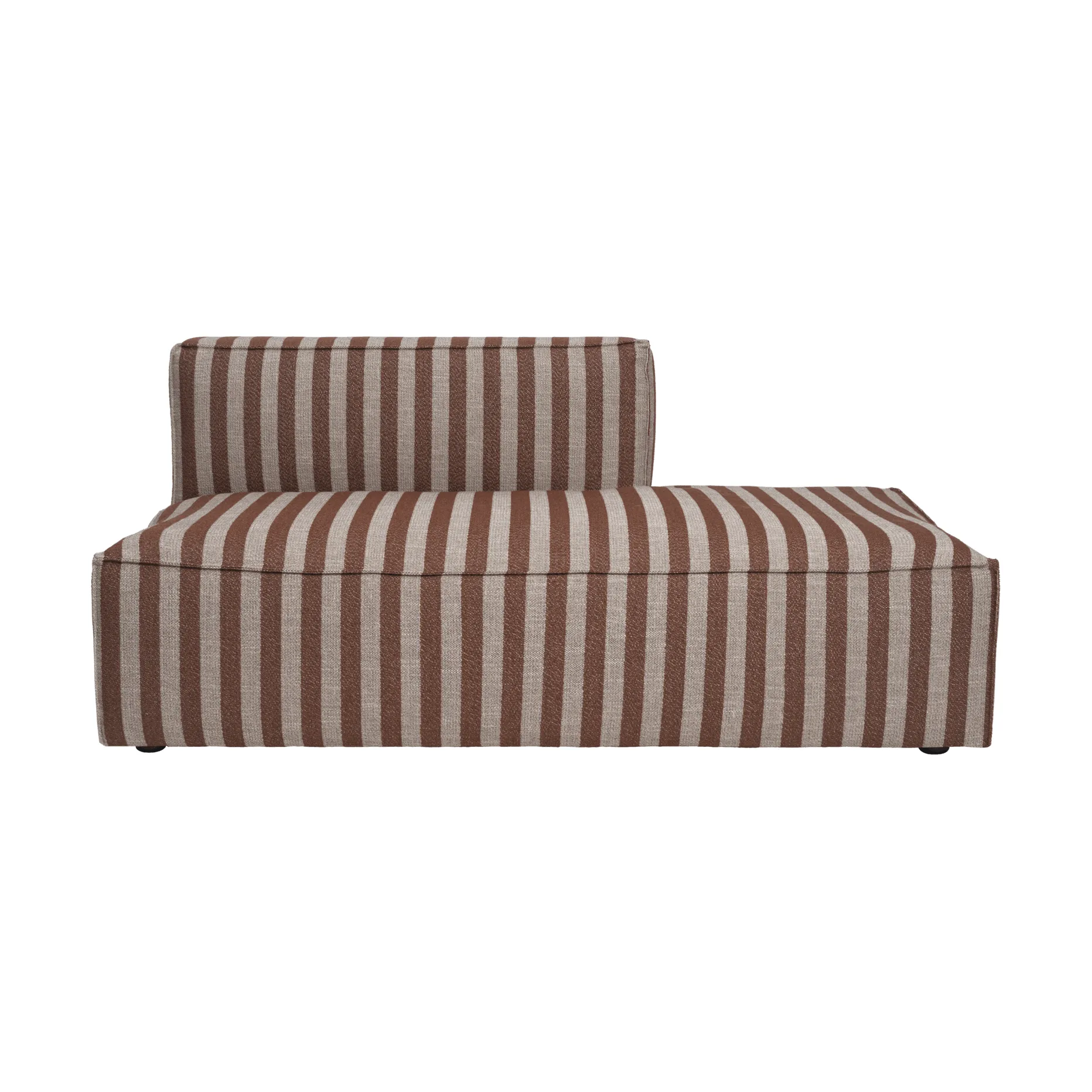 Catena Sofamodul, Armlehne links, L301 Louisiana, Sand-Chocolate Ferm Living