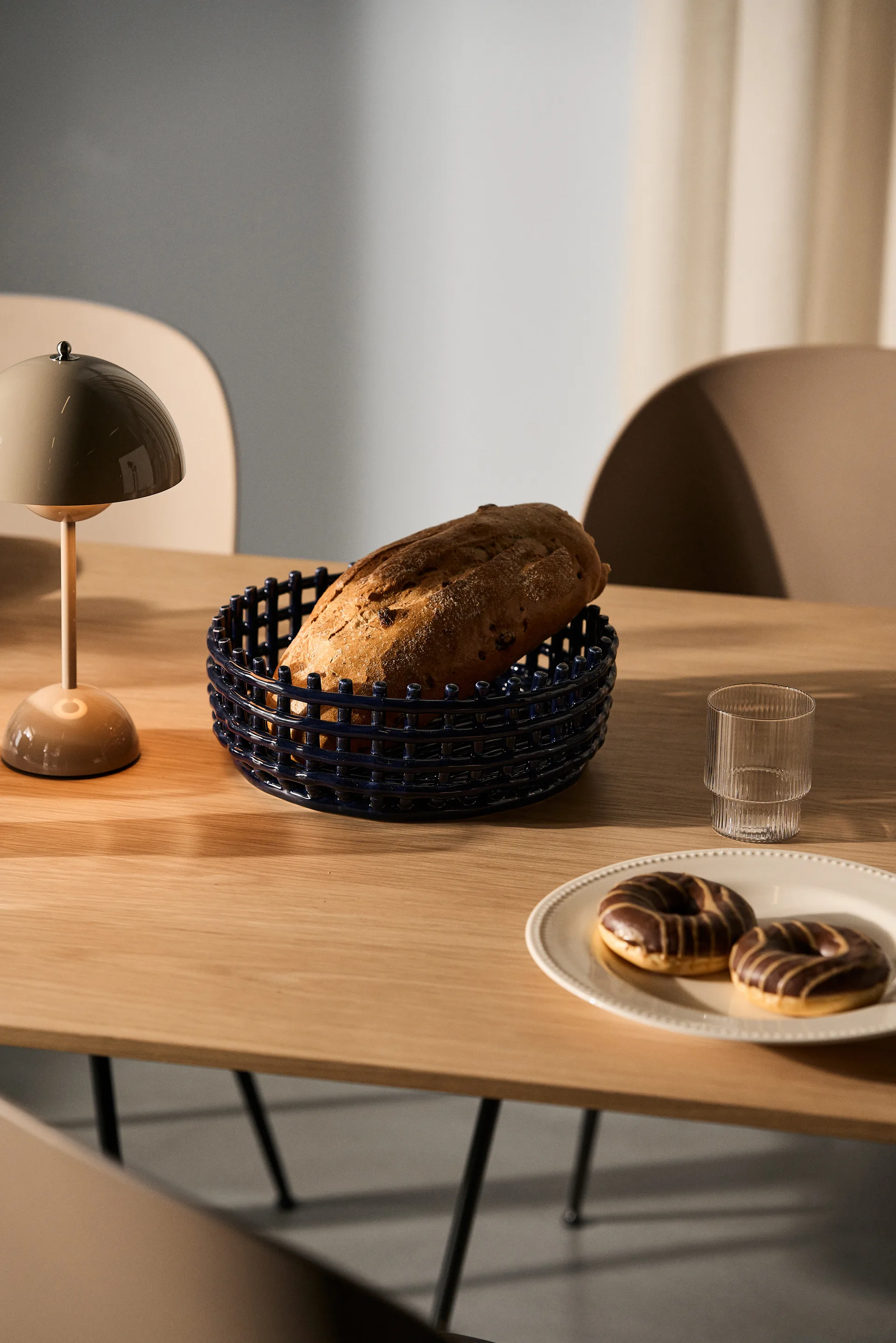 Ceramic geflochtene Schale, Blue Ferm Living