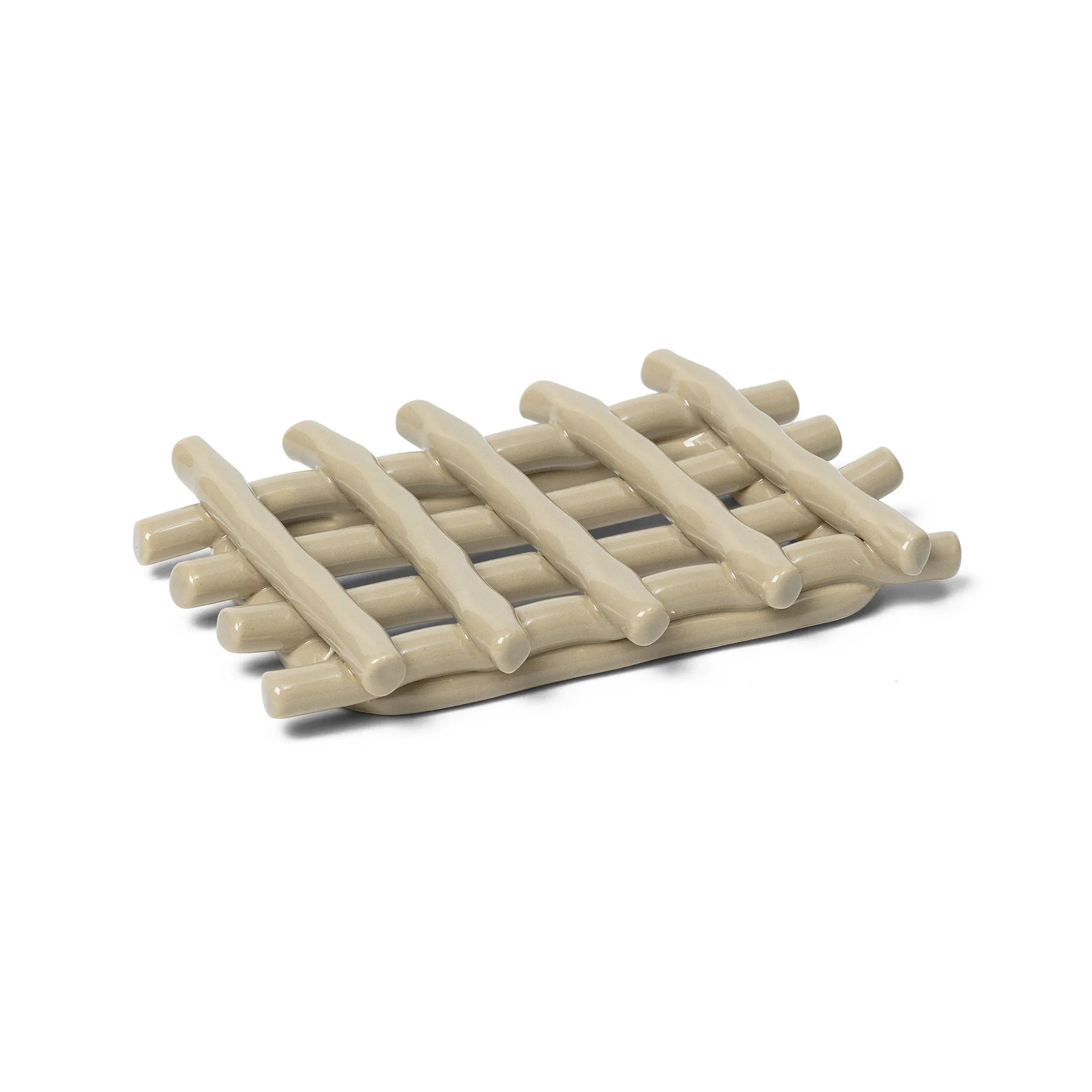 Ceramic Seifenteller 10 x 14,5cm, Cashmere Ferm Living