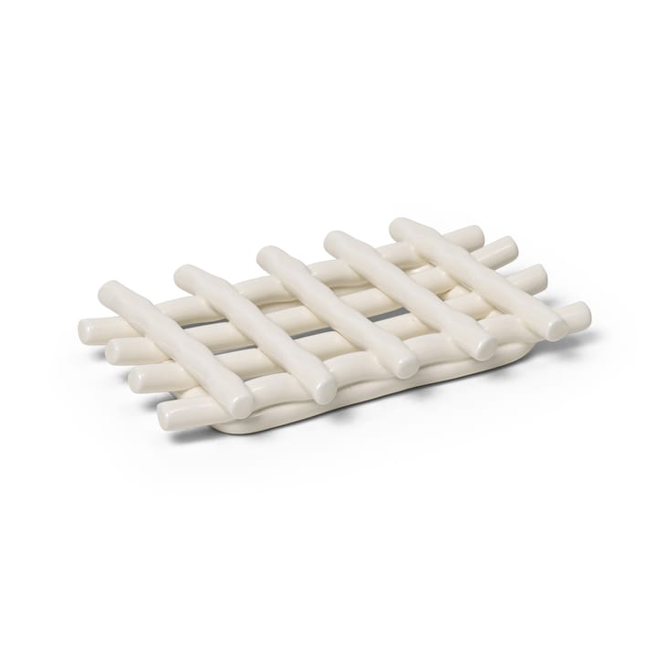 Ceramic Seifenteller 10 x 14,5cm - Off-white - Ferm LIVING