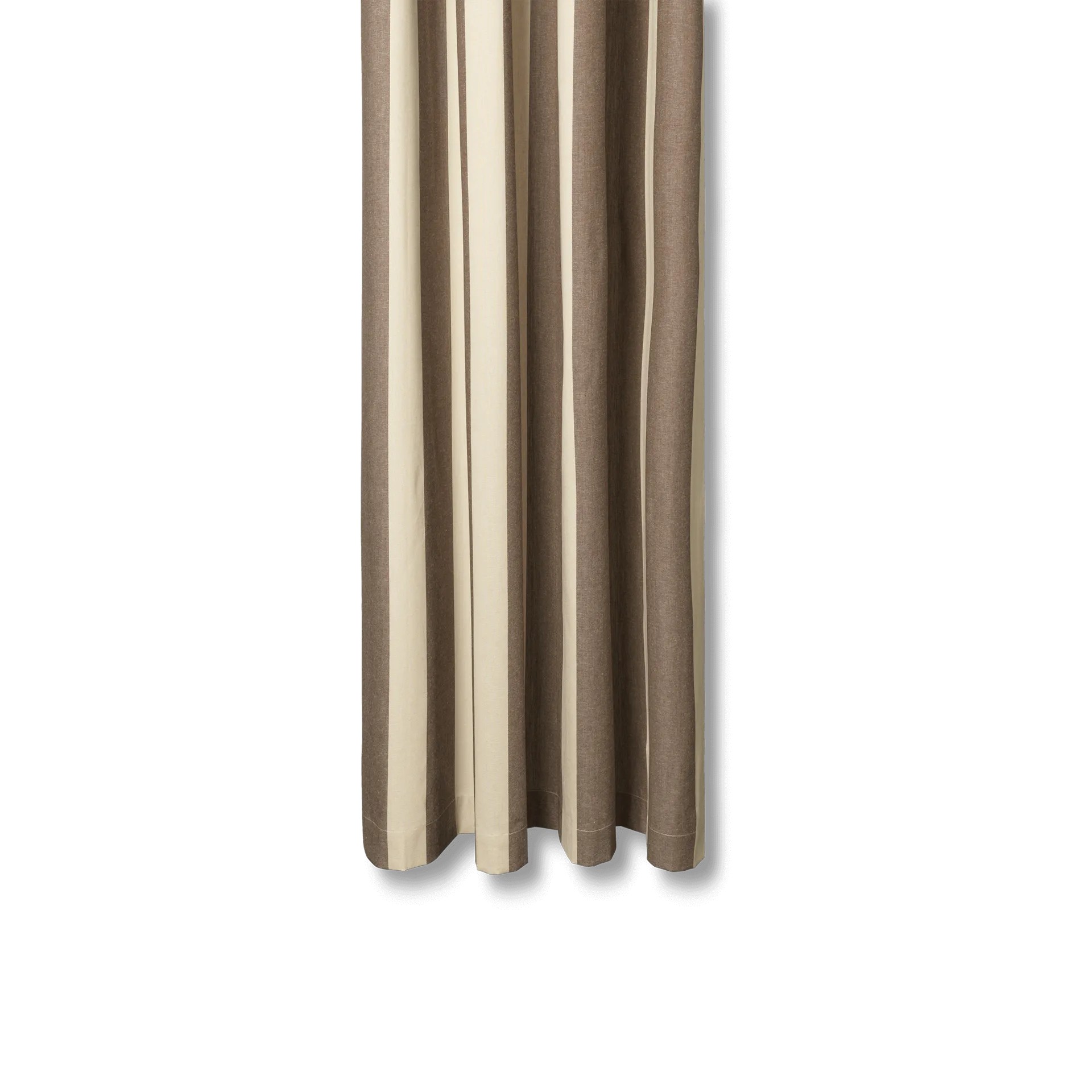 Chambray Duschvorhang, Carob brown-parchment Ferm Living