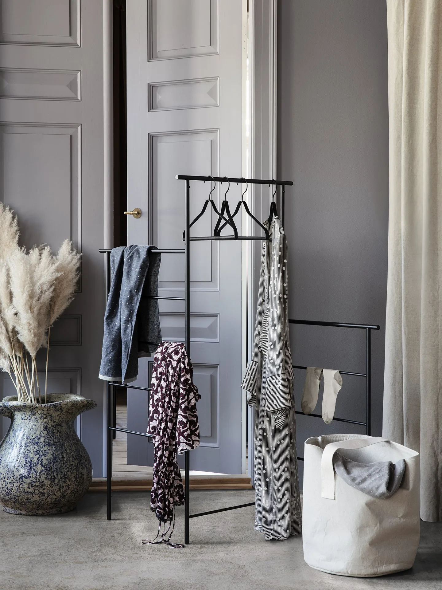 Chambray Duschvorhang, Sand Ferm Living