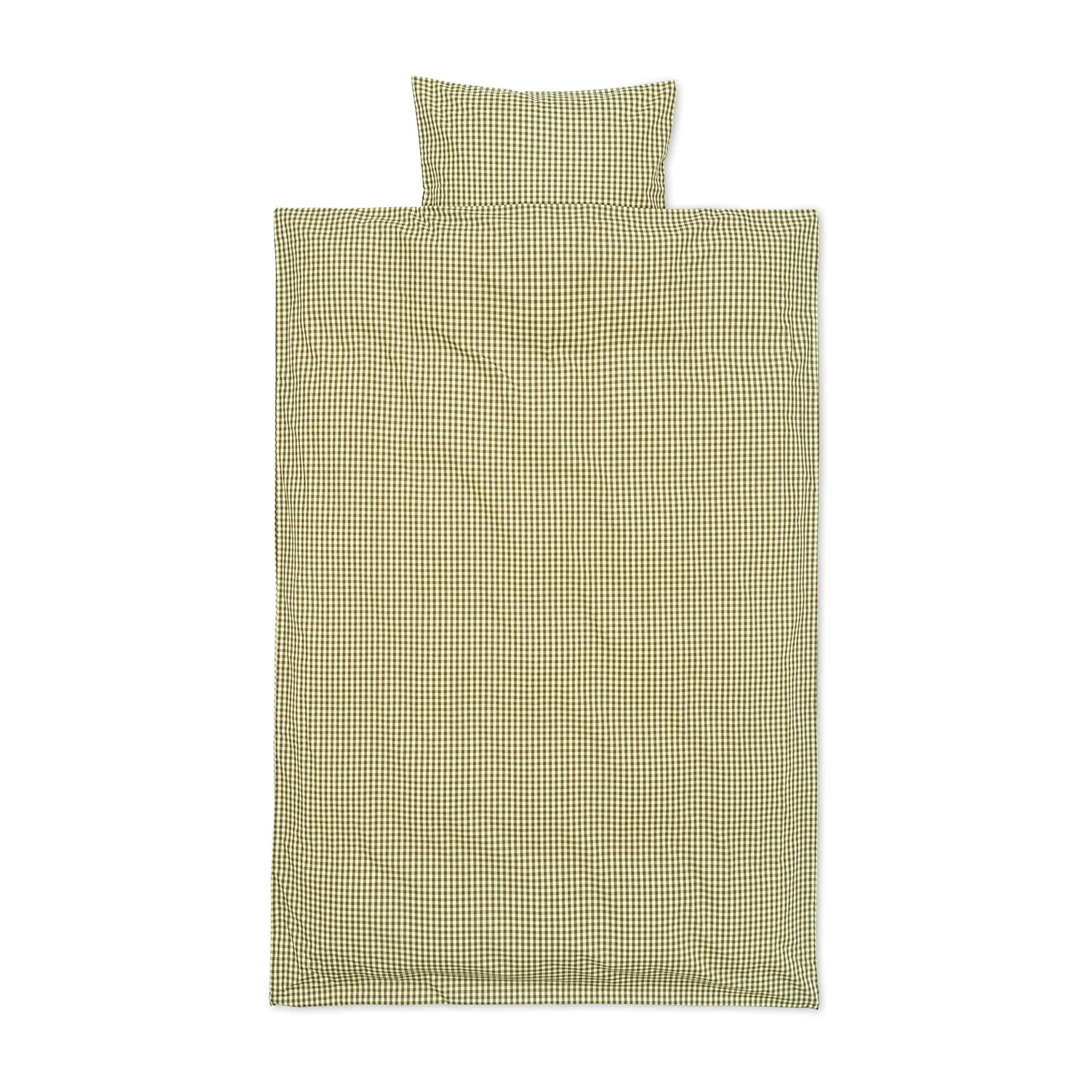 Chech Bettwäsche junior 100 x 140cm, Lemon-olive Ferm Living