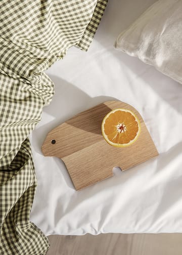 Chech Bettwäsche junior 100 x 140cm - Lemon-olive - Ferm Living