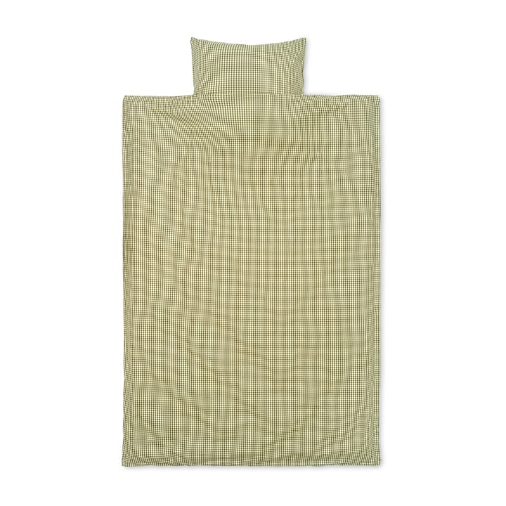 Check Bettwäsche 140 x 200cm - Lemon-olive - Ferm LIVING
