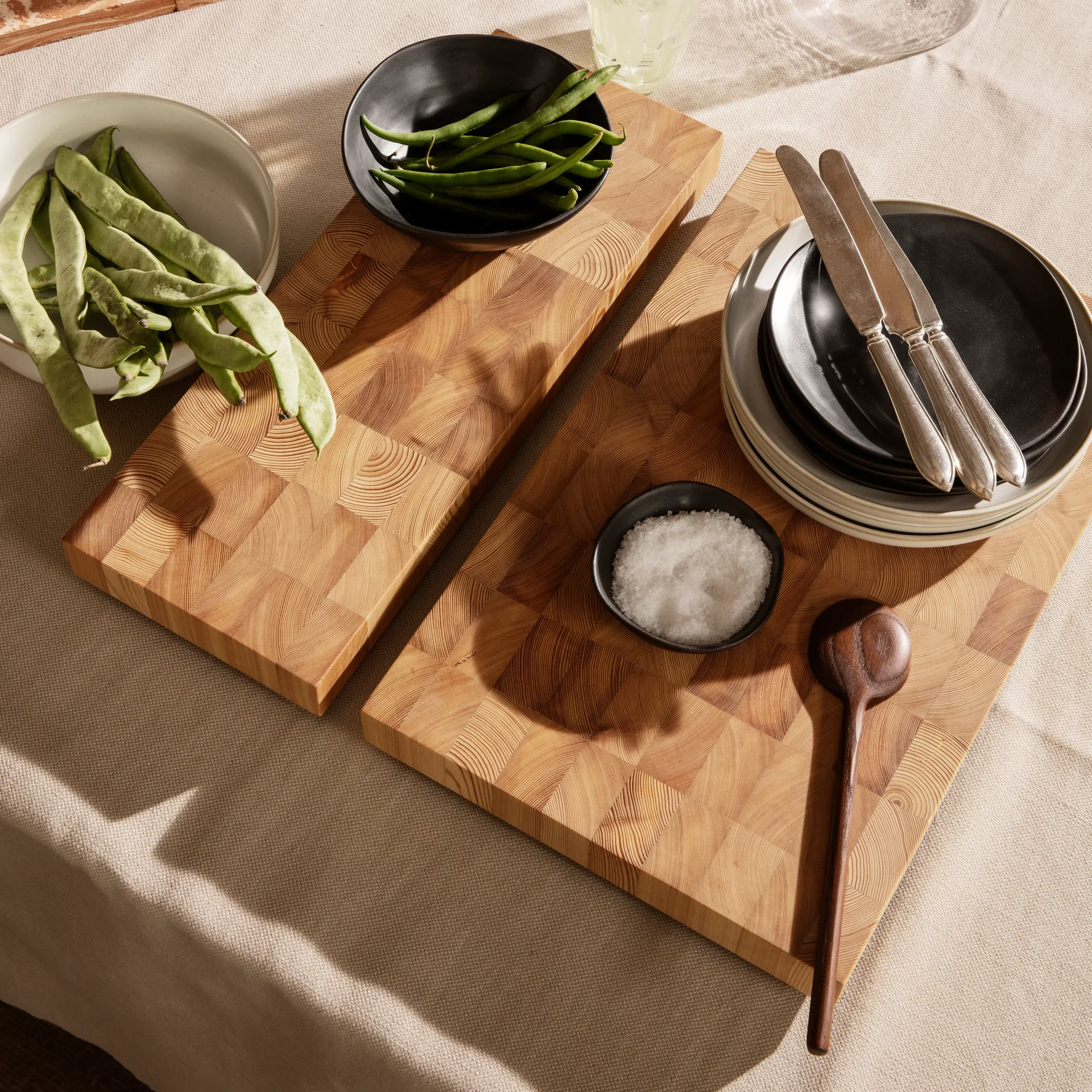 Chess Schneidebrett rechteckig, Large 25 x 40cm Ferm Living