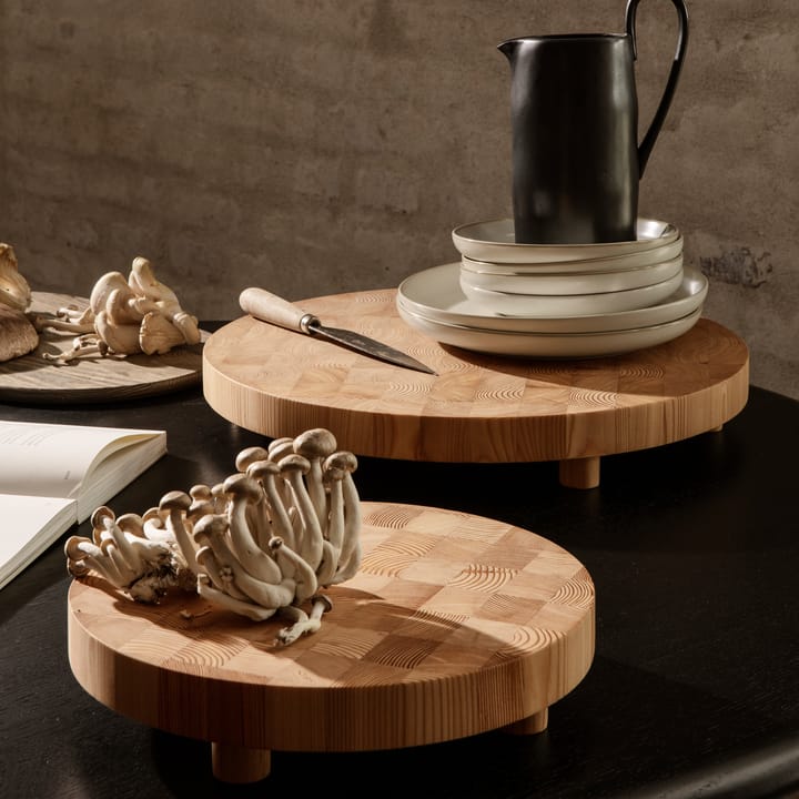 Chess Schneidebrett rund, Small Ø30cm Ferm Living
