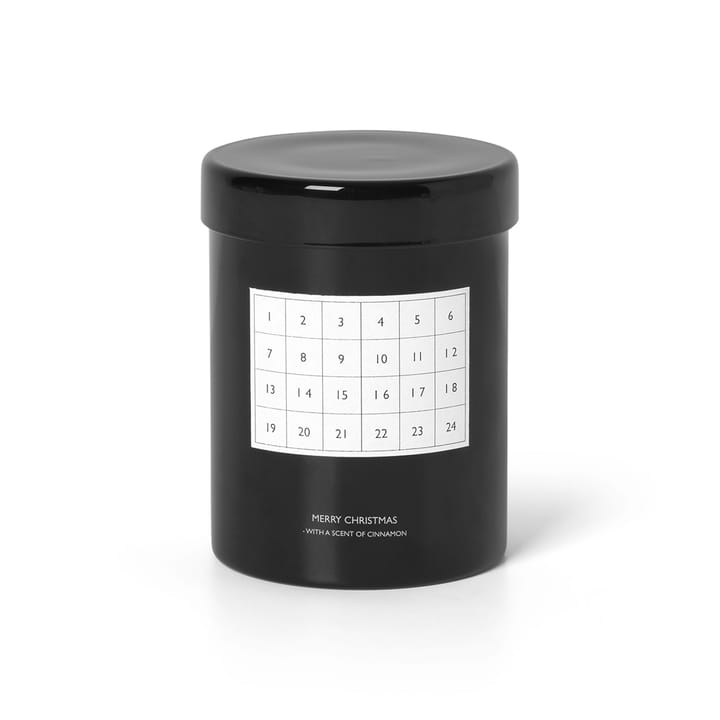 Christmas Calendar Duftkerze, Schwarz Ferm Living