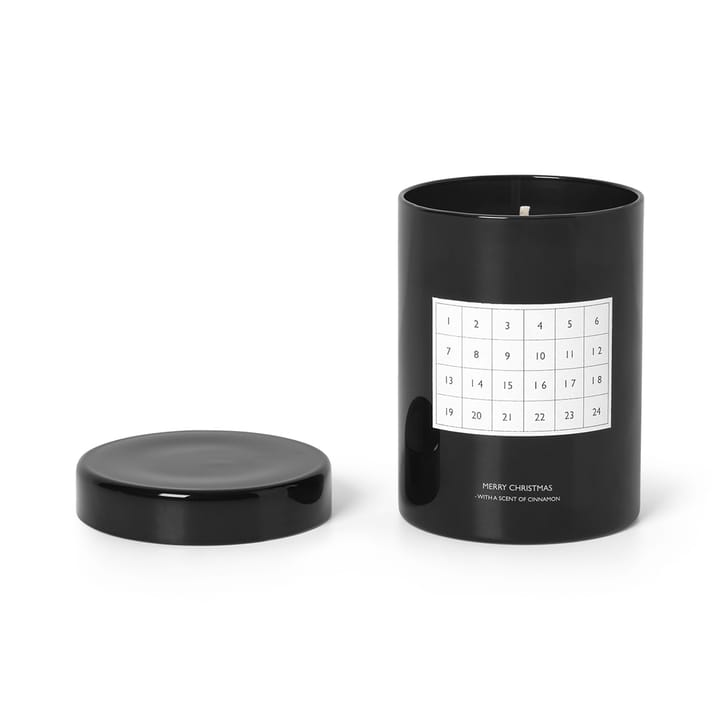 Christmas Calendar Duftkerze, Schwarz Ferm Living