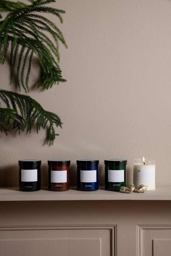Christmas Calendar Duftkerze, Schwarz Ferm Living