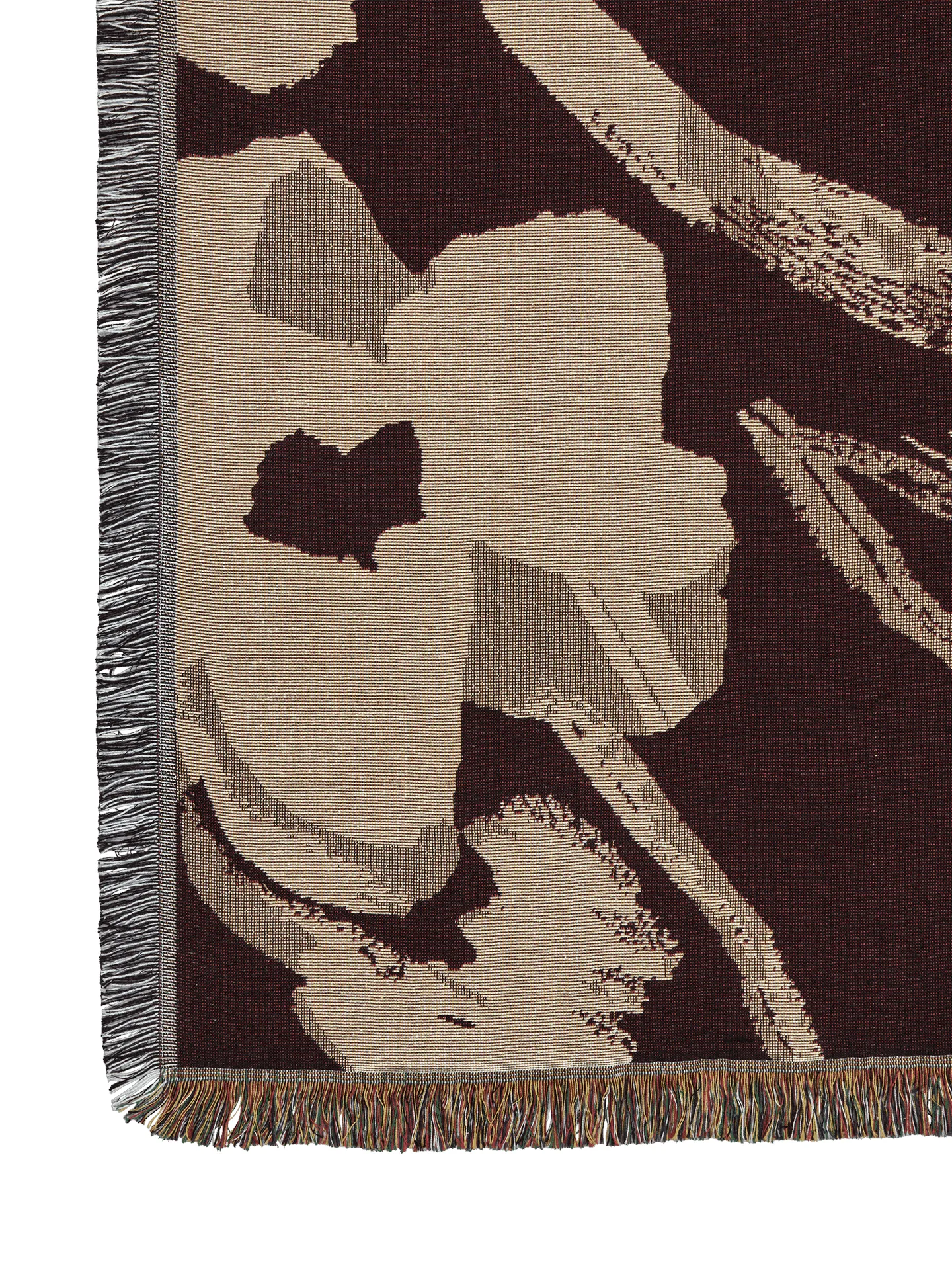 Cilla Decke, Dunkel-Pekan, 120x170 cm Ferm Living