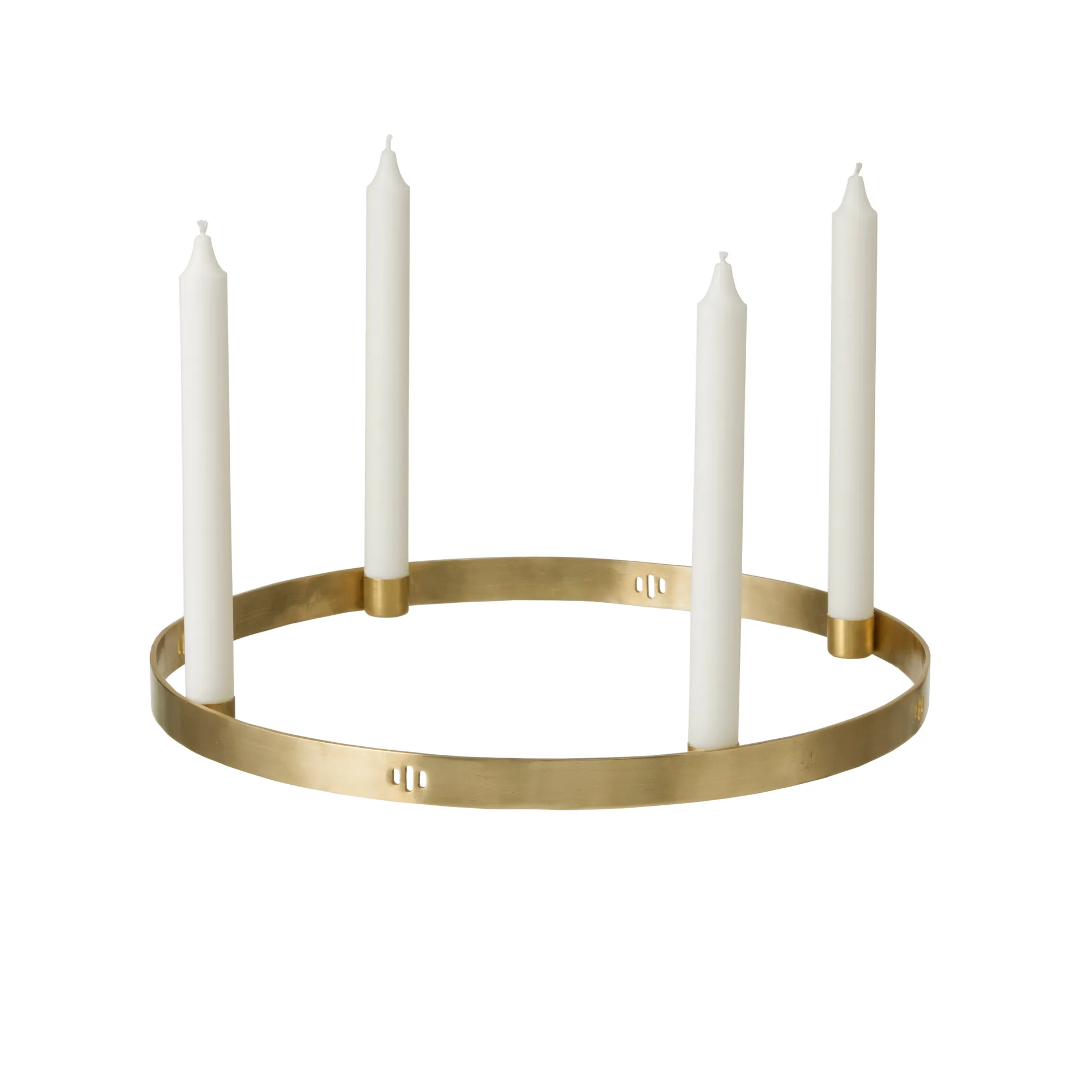 Circle Messing Kerzenhalter, Ø 38cm Ferm Living