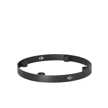 Circle schwarz Messing Kerzenhalter - Klein - Ferm Living