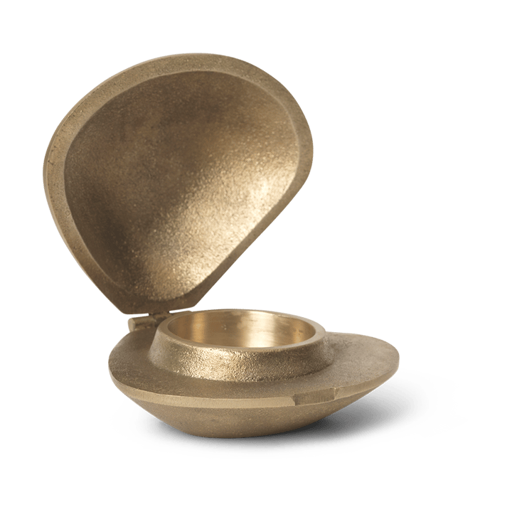 Clam Kerzenhalter - Brass - Ferm LIVING