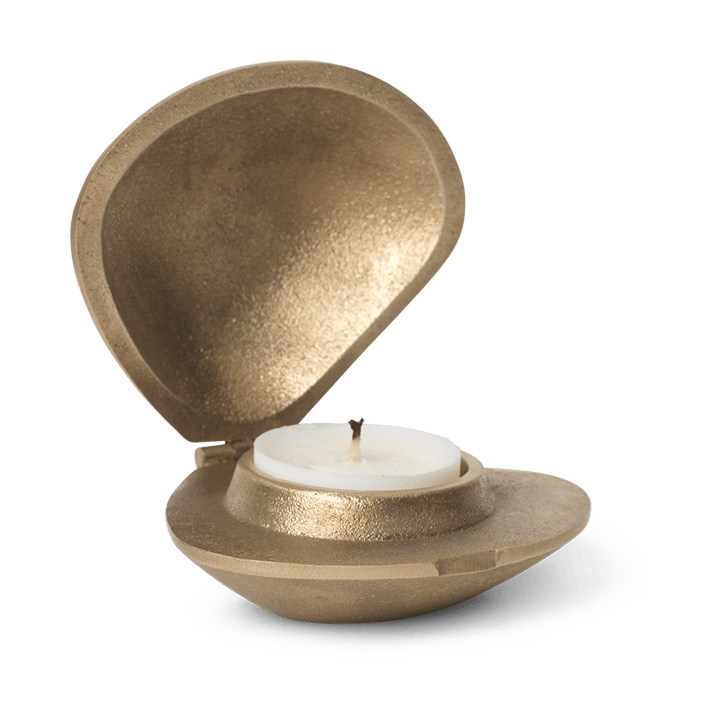 Clam Windlicht - Brass - ferm LIVING