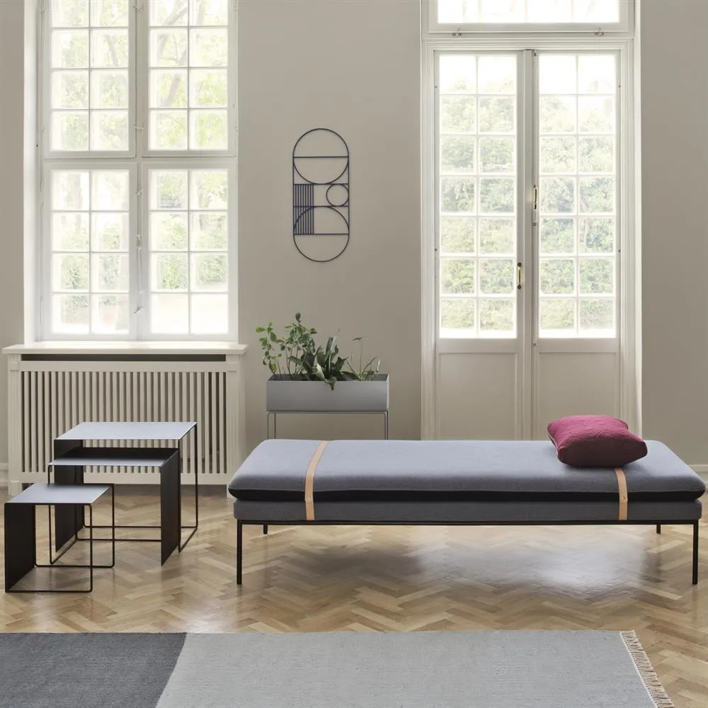 Cluster Beistelltisch 3er Pack, Schwarz Ferm Living