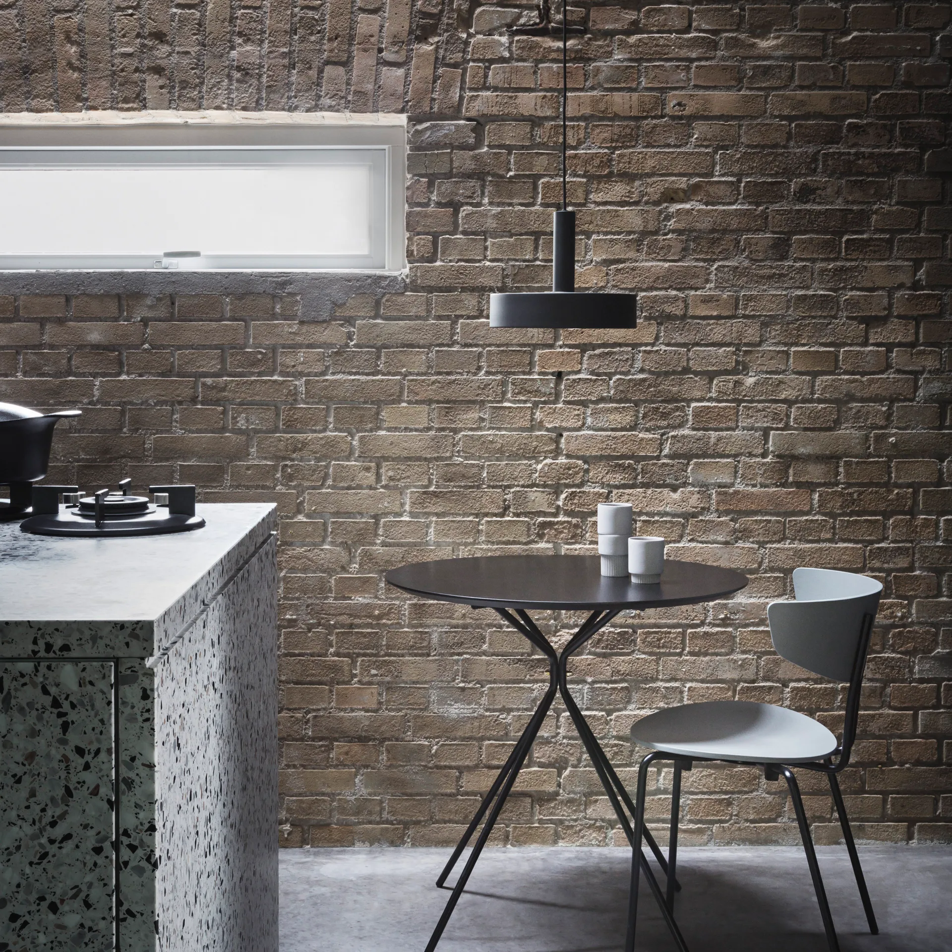 Collect Lampenschirm Record, Schwarz Ferm Living