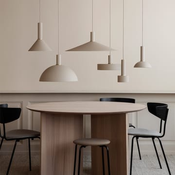 Collect Pendelleuchte - Cashmere, low, dome shade - Ferm Living
