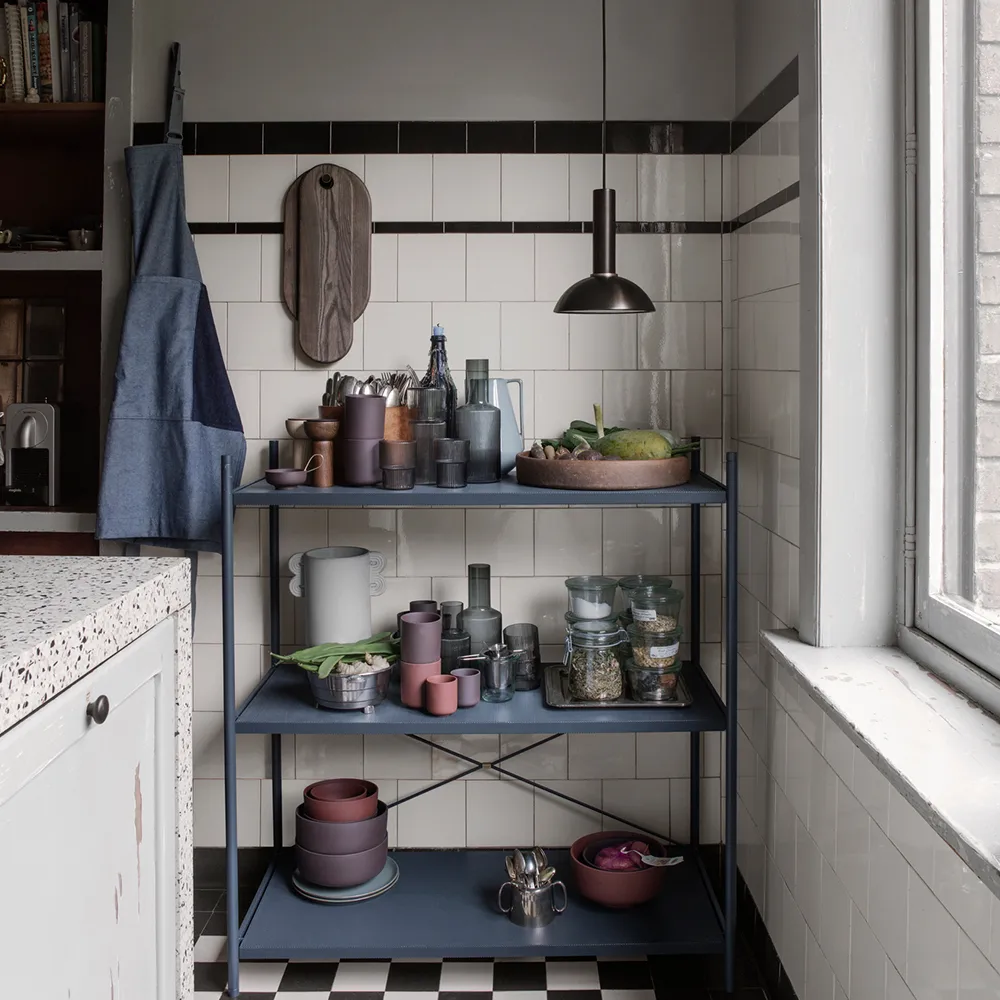 Collect Pendelleuchte, Cashmere, low, dome shade Ferm Living