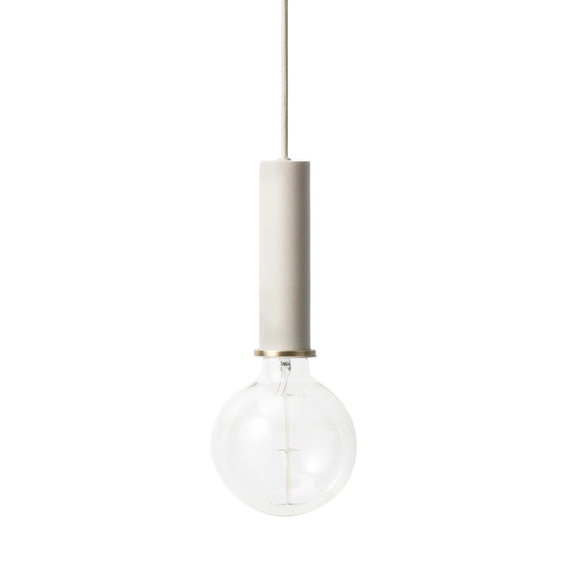Collect Pendelleuchte groß, Light grey (hellgrau) Ferm Living