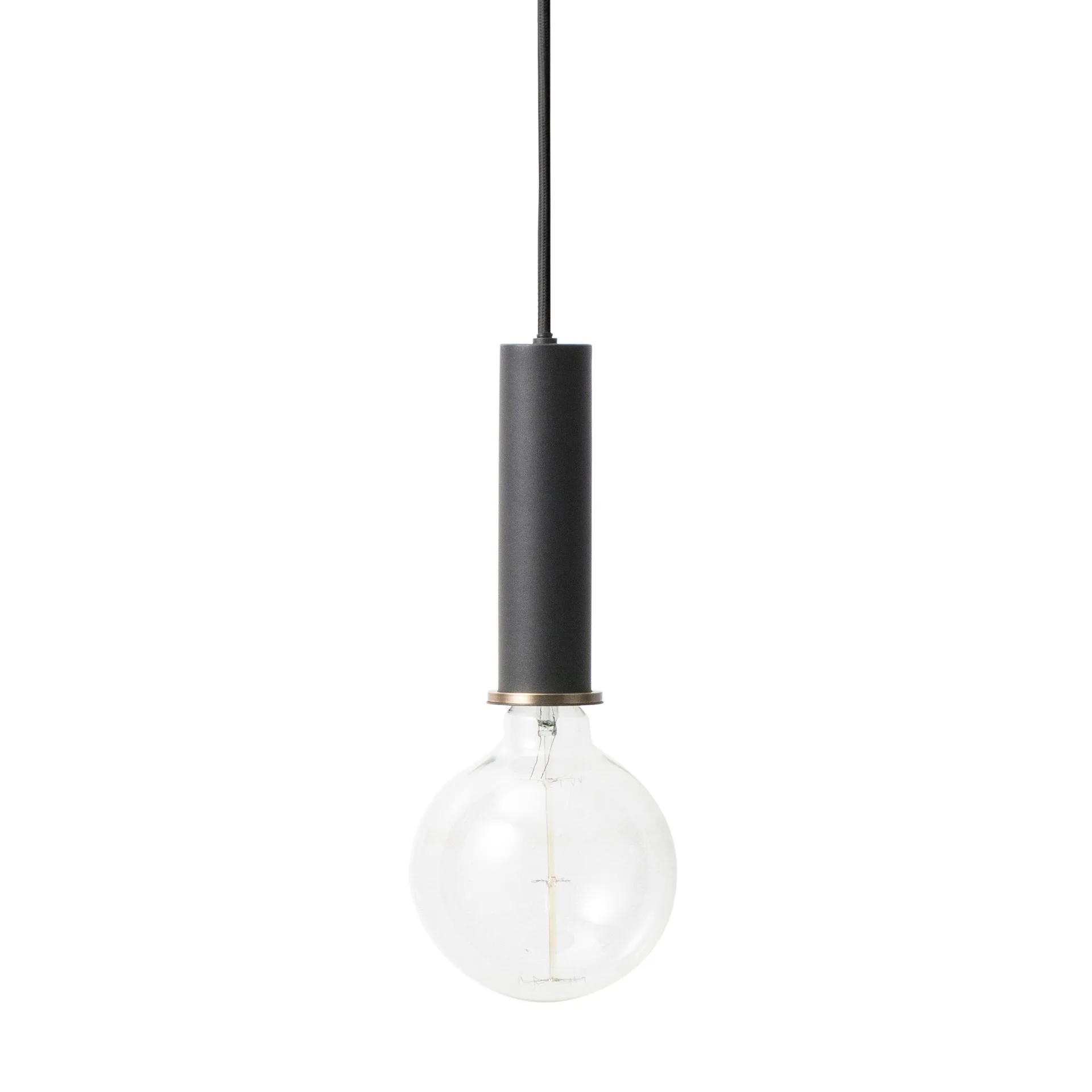Collect Pendelleuchte groß, Schwarz Ferm Living