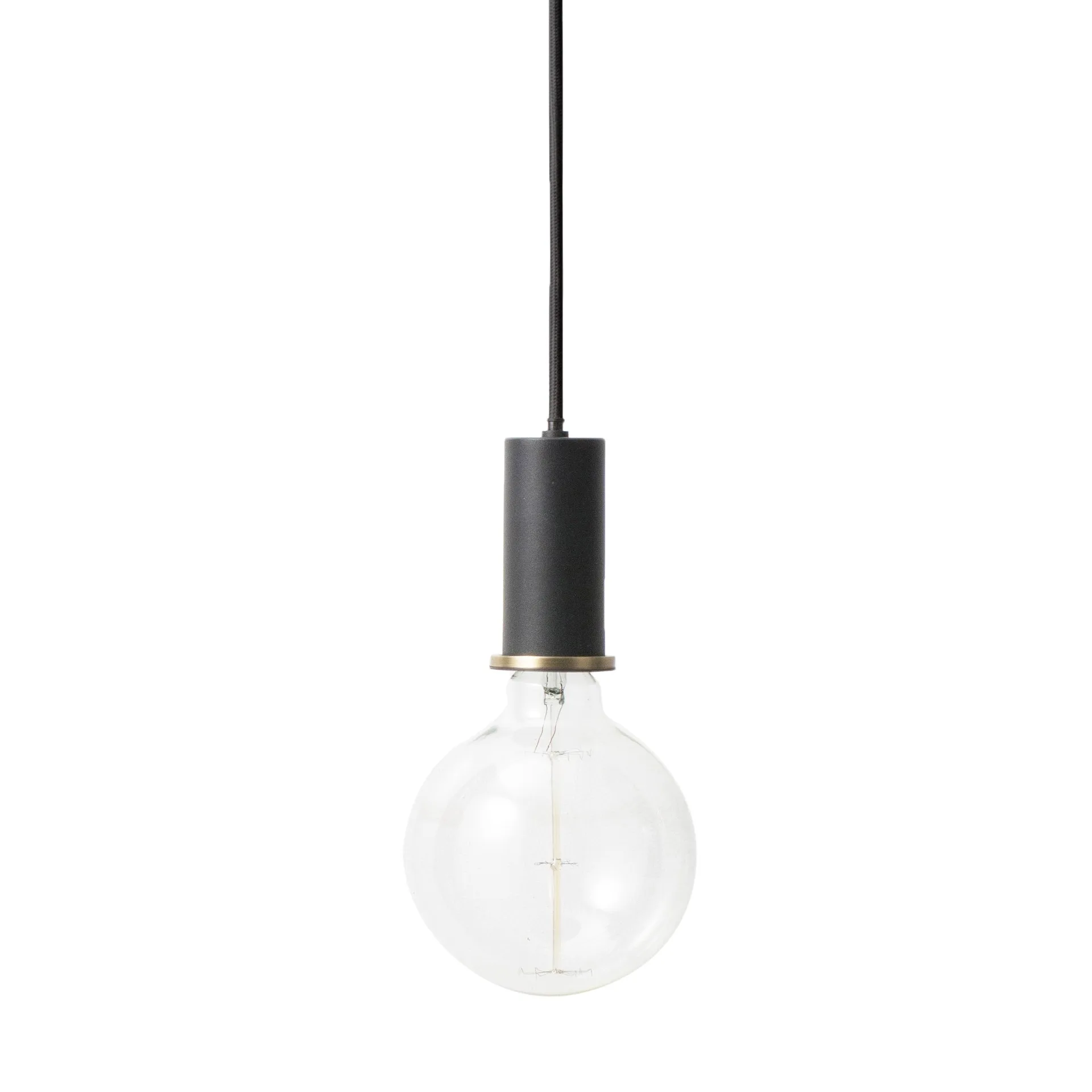 Collect Pendelleuchte klein, Schwarz Ferm Living