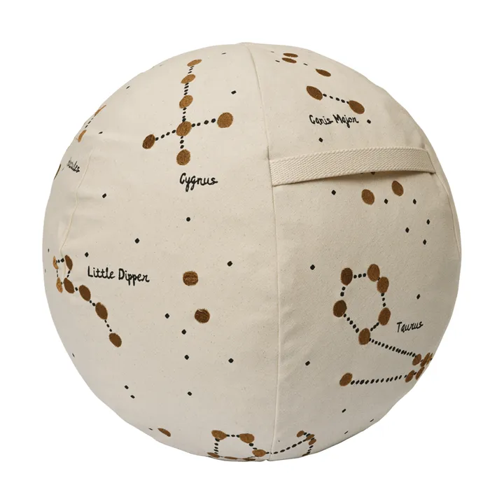 Constellation Sitzpouf - Undyed, Ø50 cm - Ferm Living