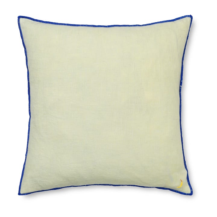 Contrast linen Kissen 40 x 40cm - Mint - Ferm LIVING