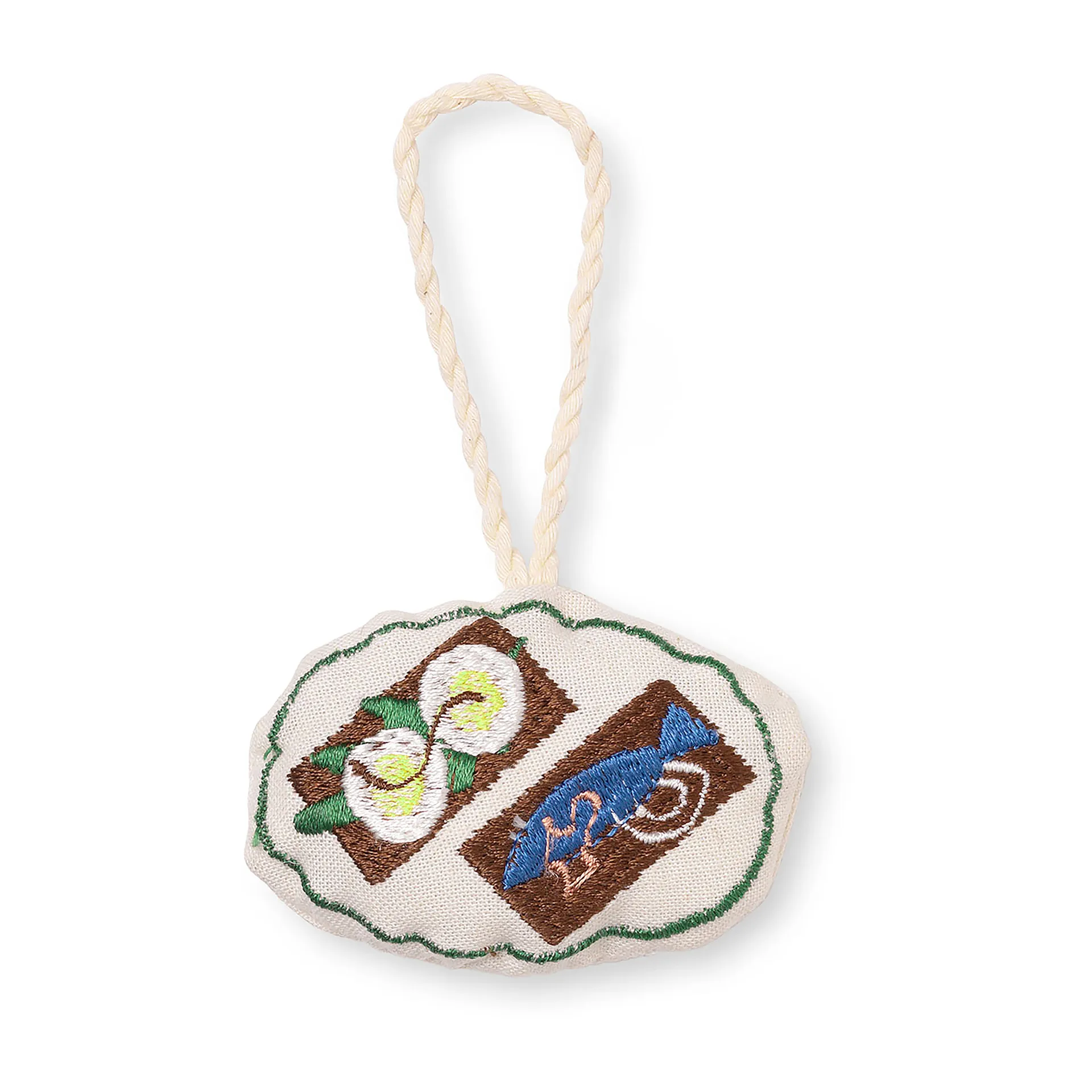 Copenhagen Weihnachtsbaumschmuck open sandwich 7cm, Multi Ferm Living