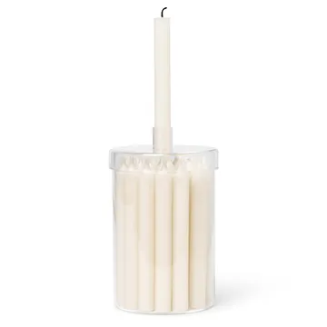 Countdown to Christmas Glasdose mit 24 Kerzen - Off white - Ferm Living