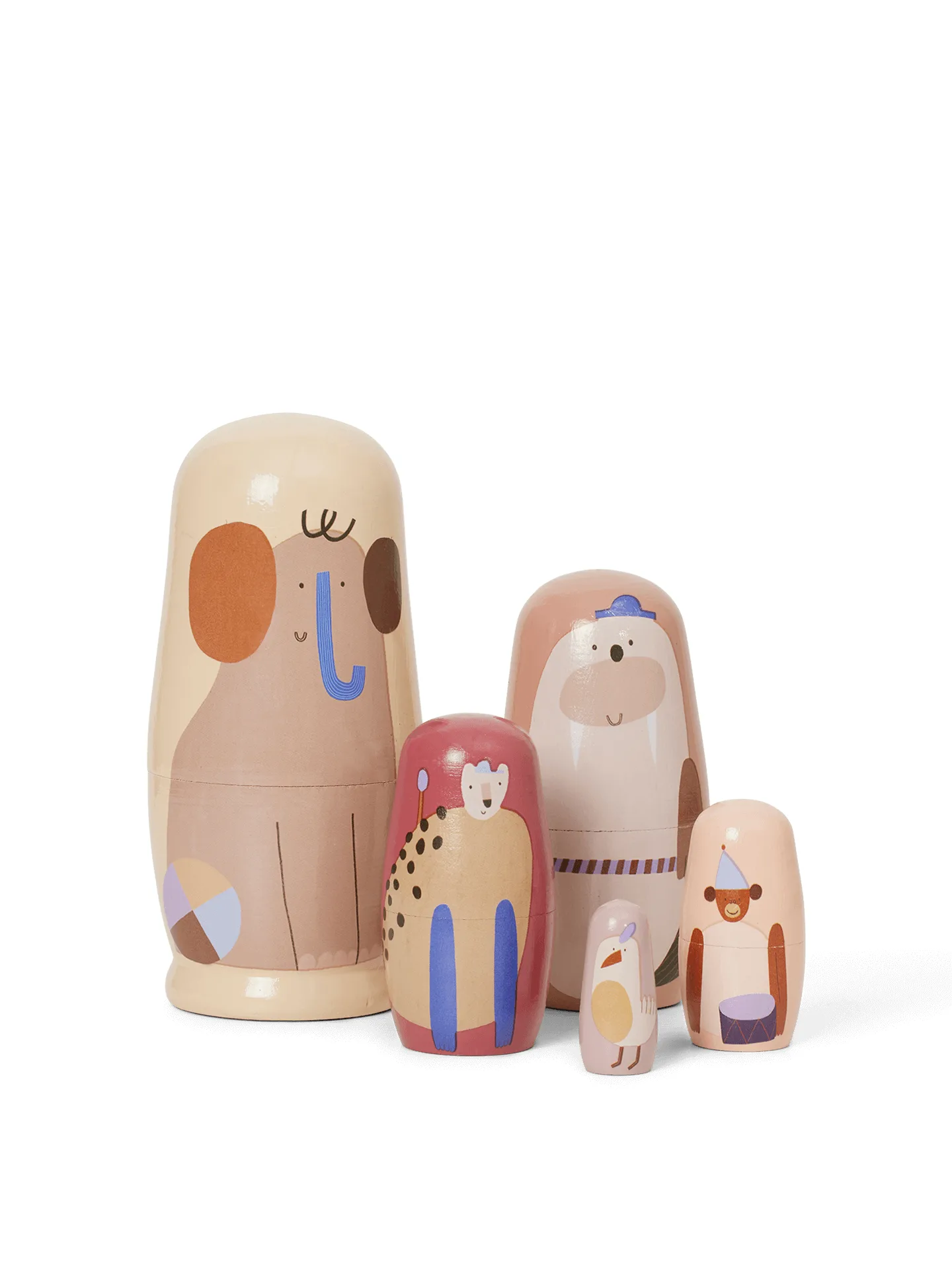 Critter Puppen Ø6,4x14 cm, Multi Ferm Living