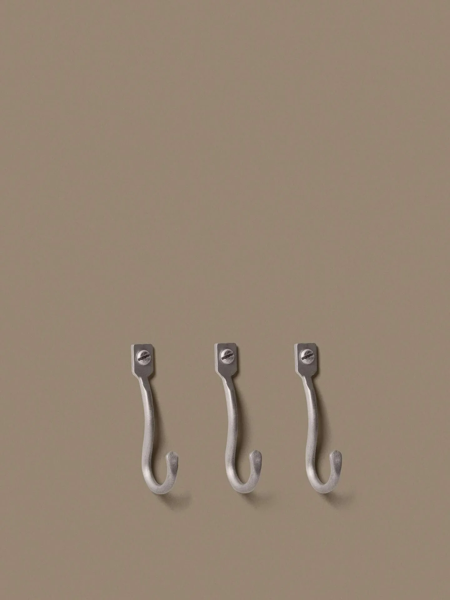 Curvature Haken 3er Pack, Edelstahl Ferm Living