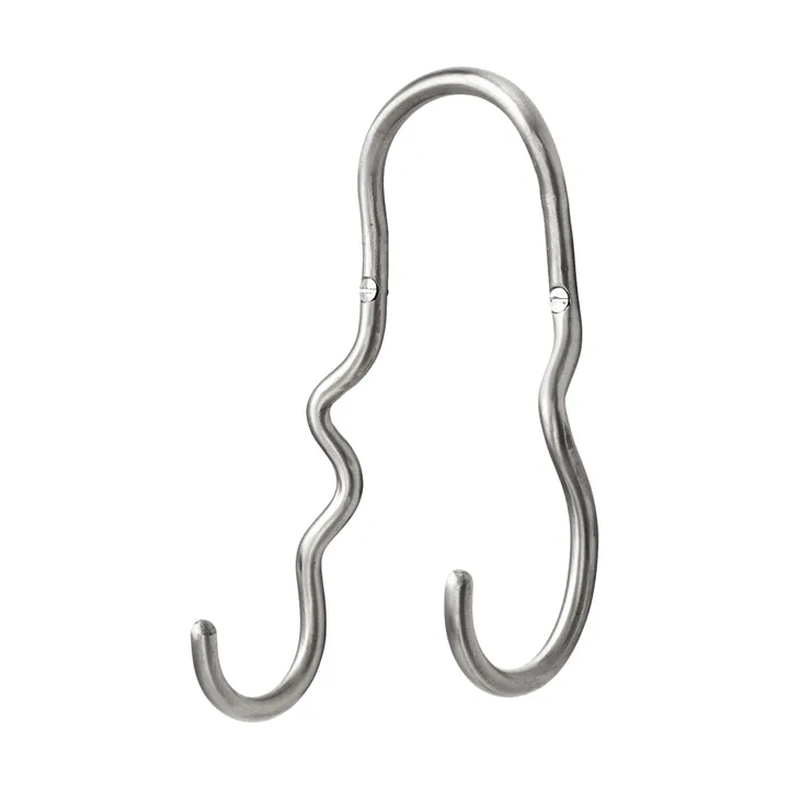 Curvature Haken doppel - Edelstahl - Ferm Living