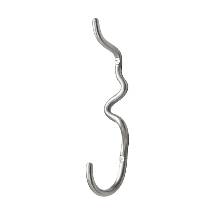 Curvature Haken einfach - Edelstahl - Ferm Living