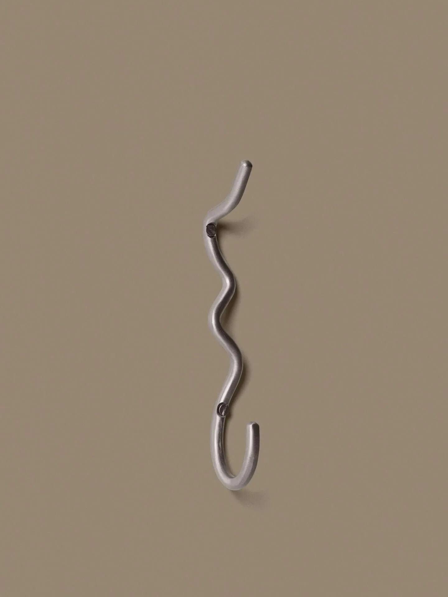 Curvature Haken einfach, Edelstahl Ferm Living