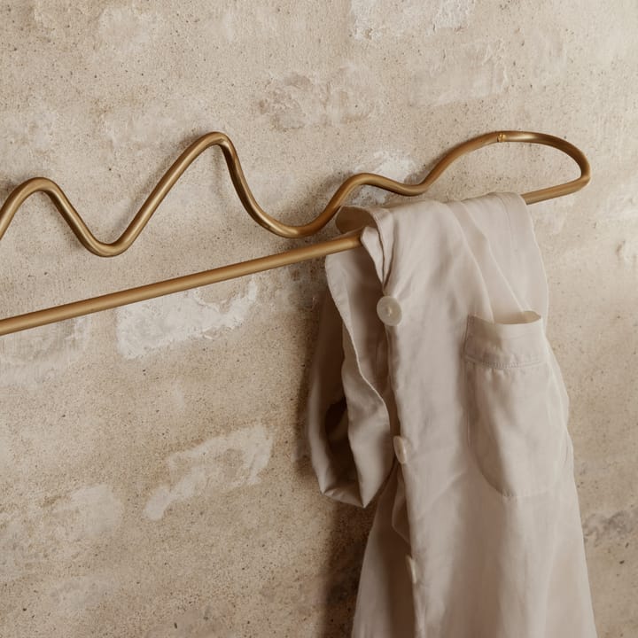 Curvature Handtuchhalter, Messing Ferm Living