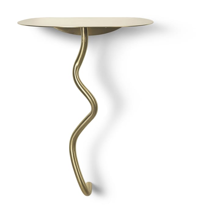 Curvature Wandtisch - Brass - Ferm LIVING