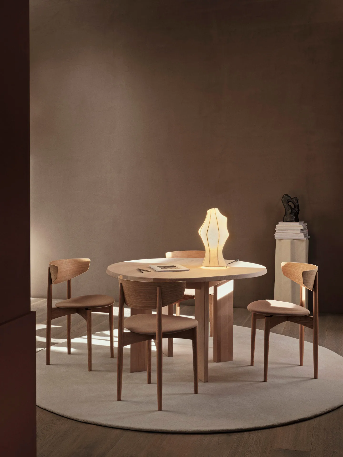 Dae Tischleuchte 42 cm, White Ferm Living