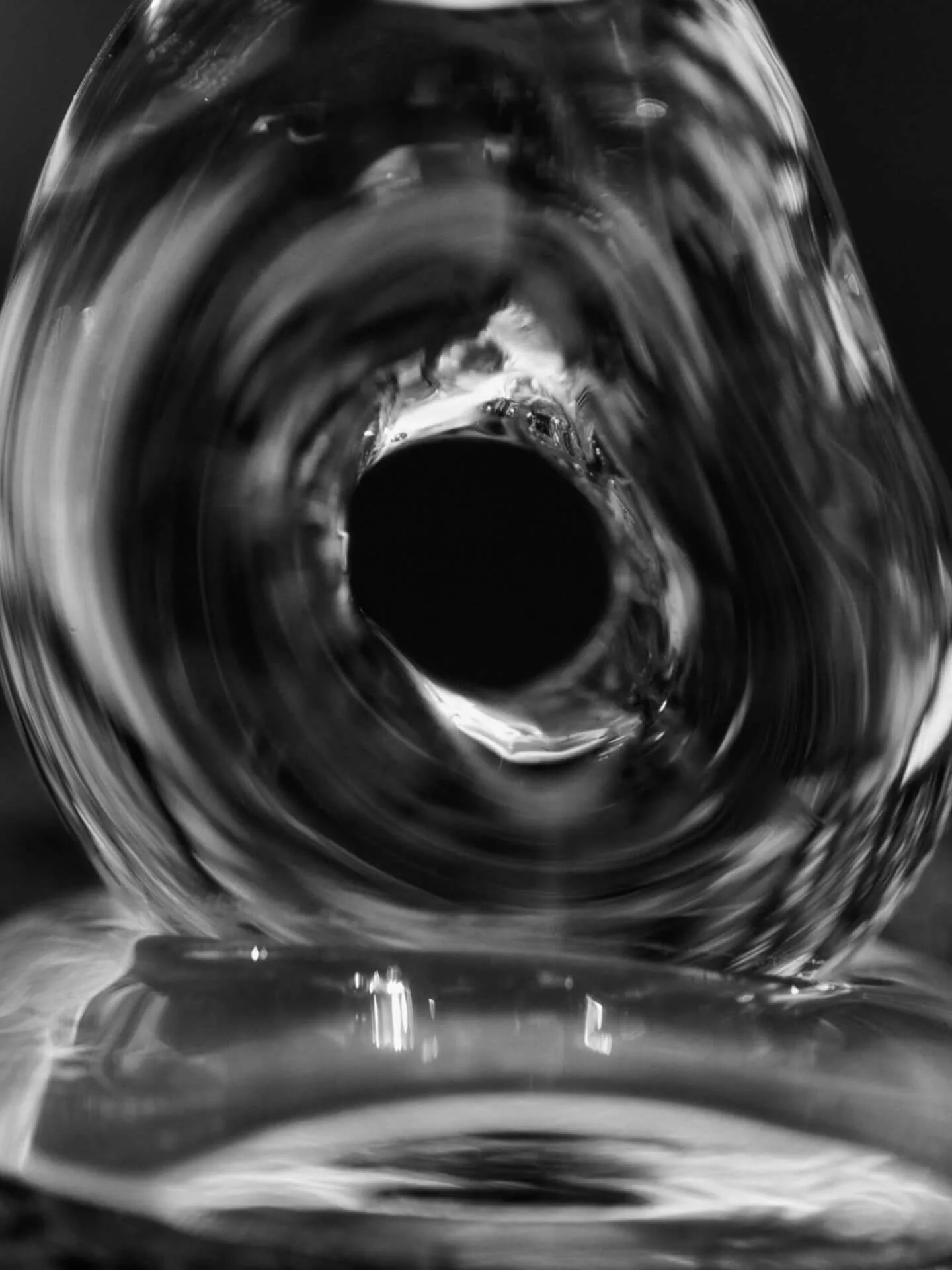 Damo Glas-Mittelstück Teller Ø21 cm, Clear Ferm Living