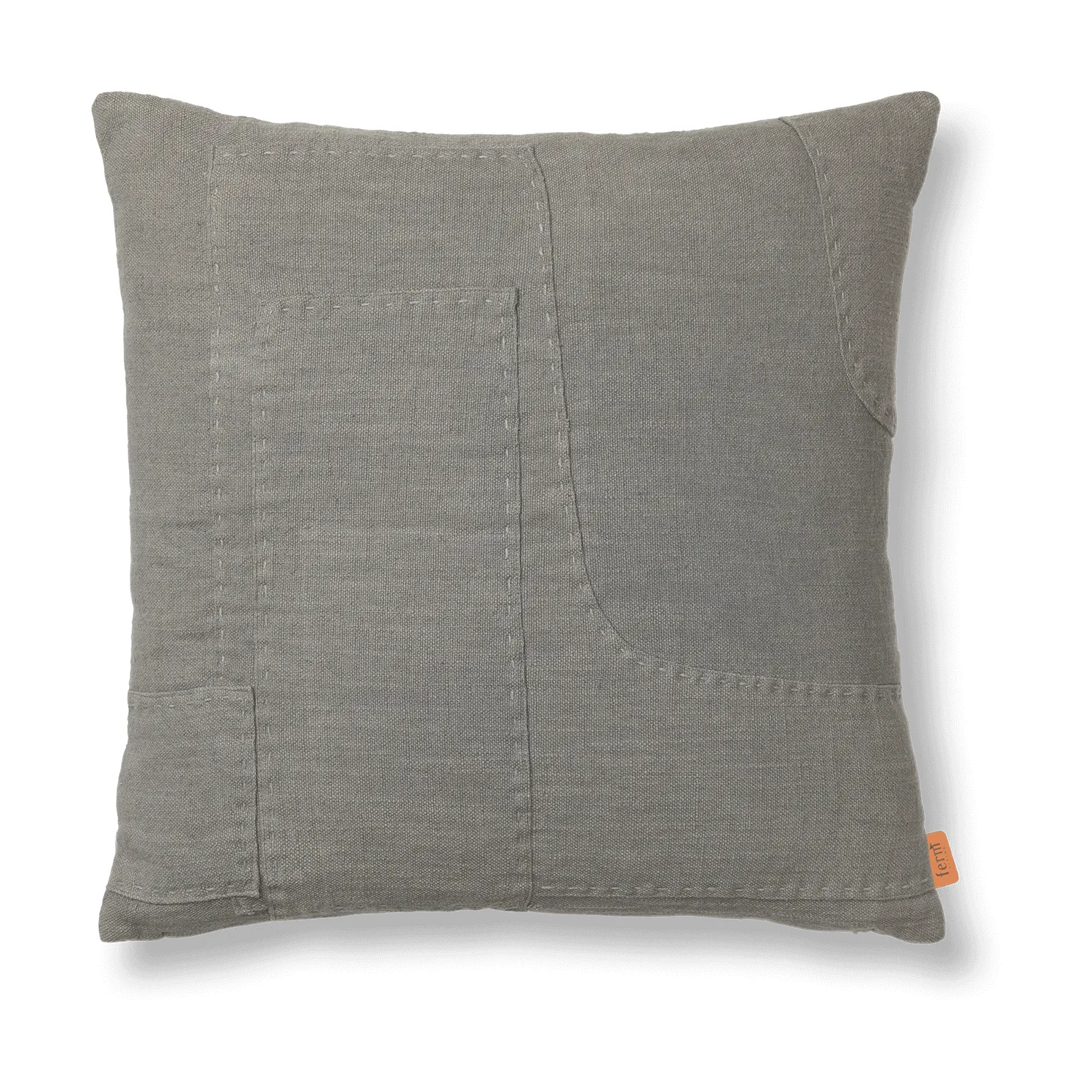 Darn Kissenbezug 50x50 cm, Blue Grey Ferm Living