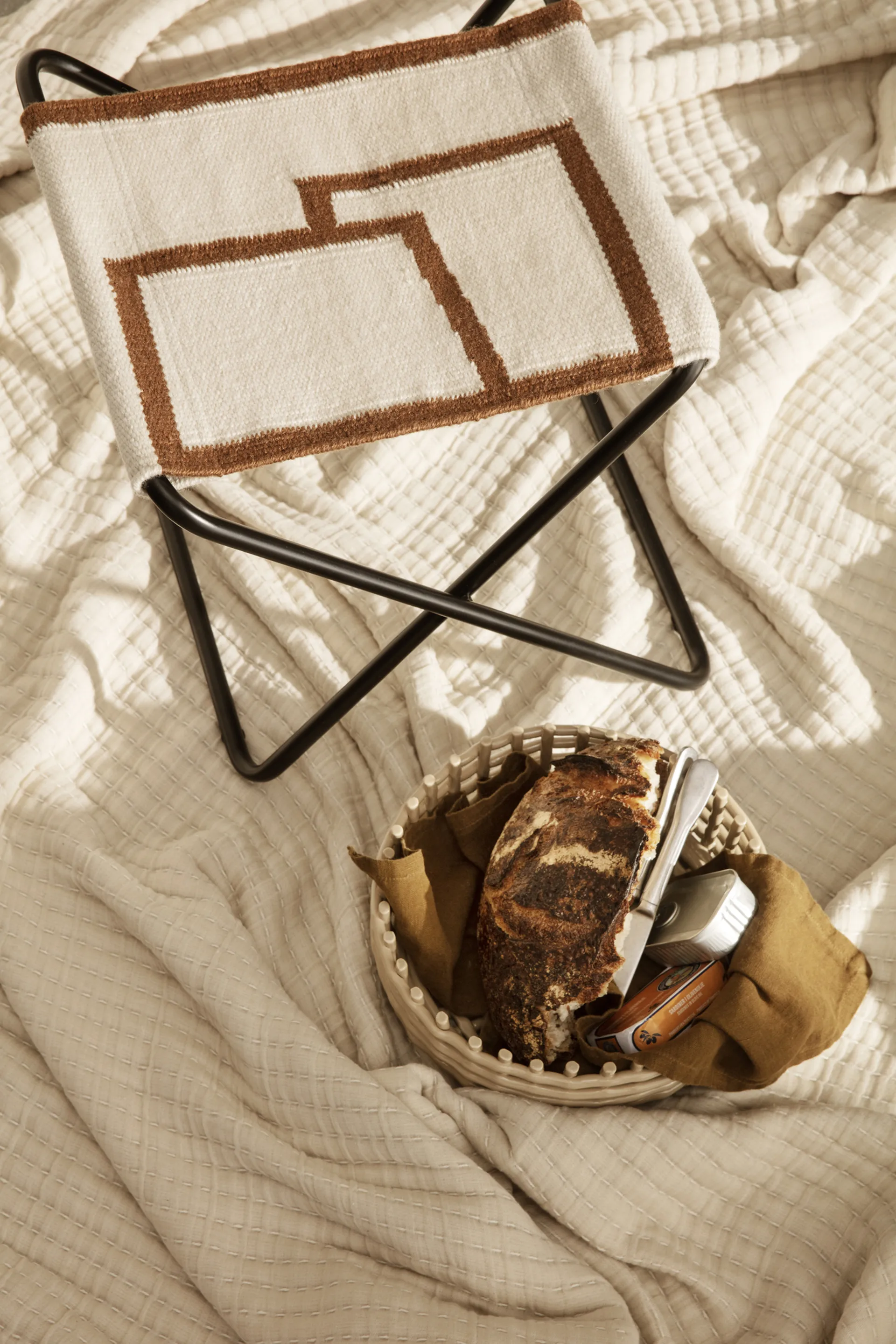 Daze Bettüberwurf 240 x 250cm, Beige Ferm Living