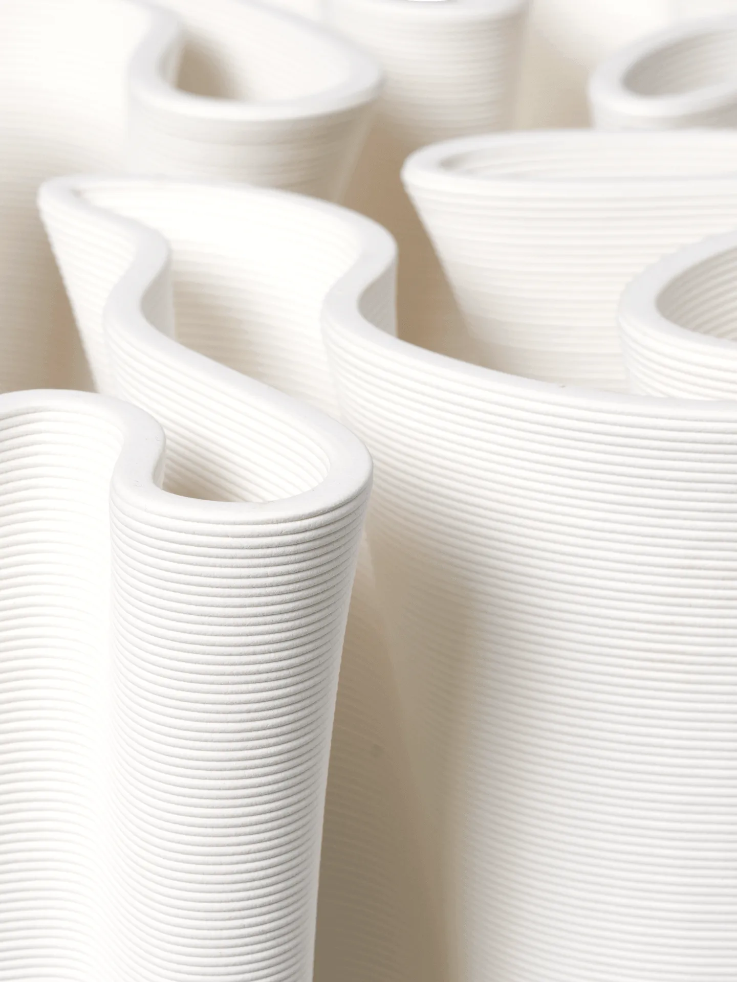 Dedali Bodenvase, Off white, 50 cm Ferm Living