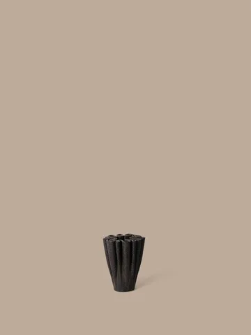 Dedali Vase 11 cm - Dunkelbraun - Ferm Living