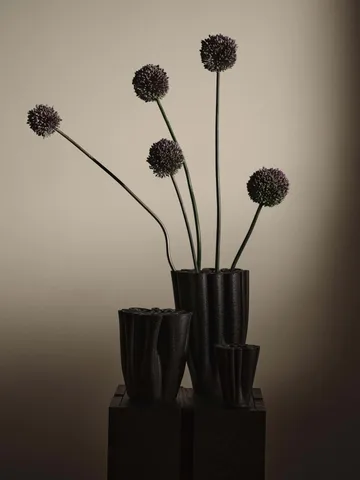 Dedali Vase 11 cm - Dunkelbraun - Ferm Living