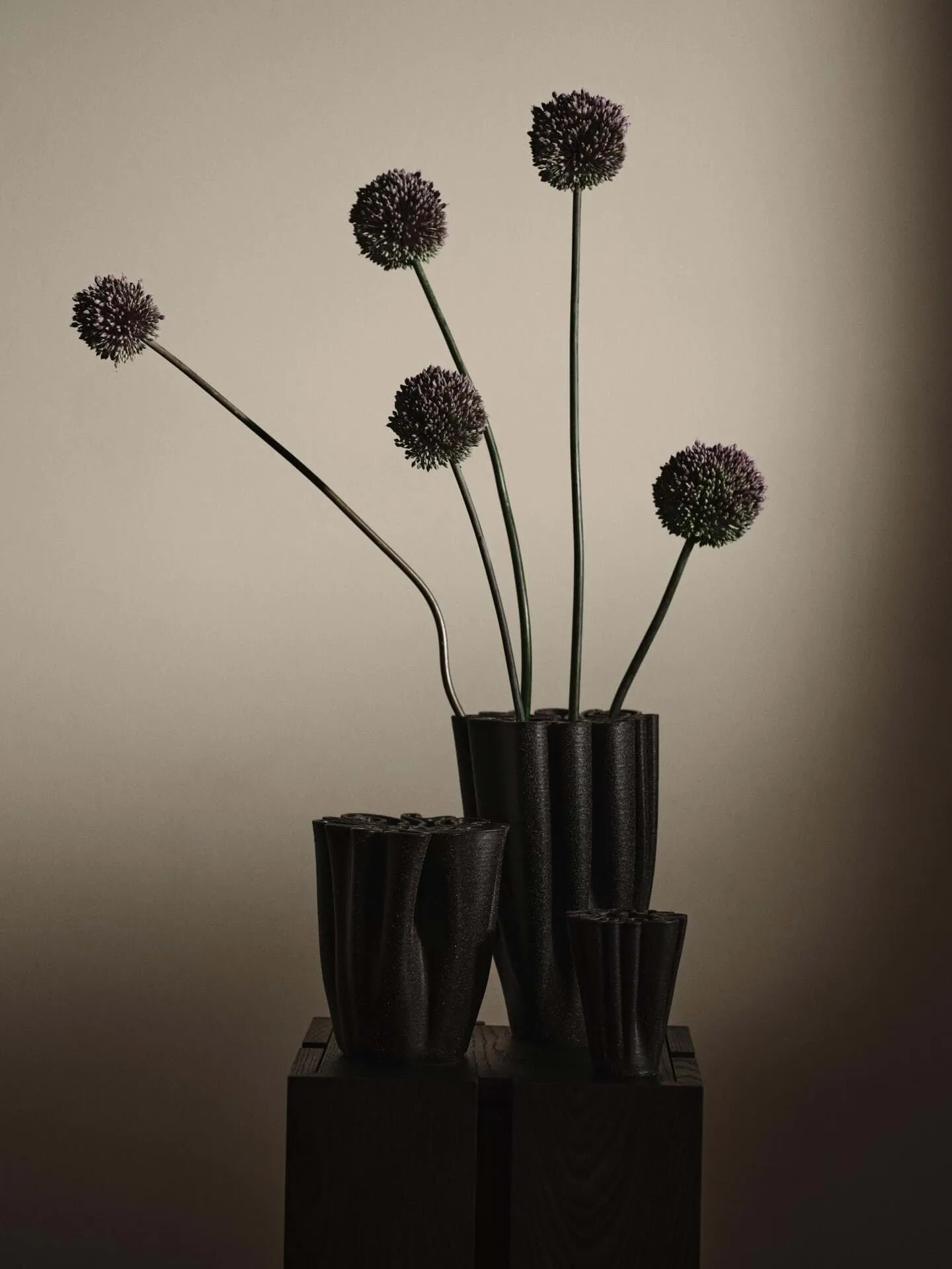 Dedali Vase 18 cm, Dunkelbraun Ferm Living