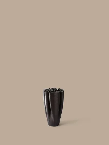 Dedali Vase 25cm - Dunkelbraun - Ferm Living
