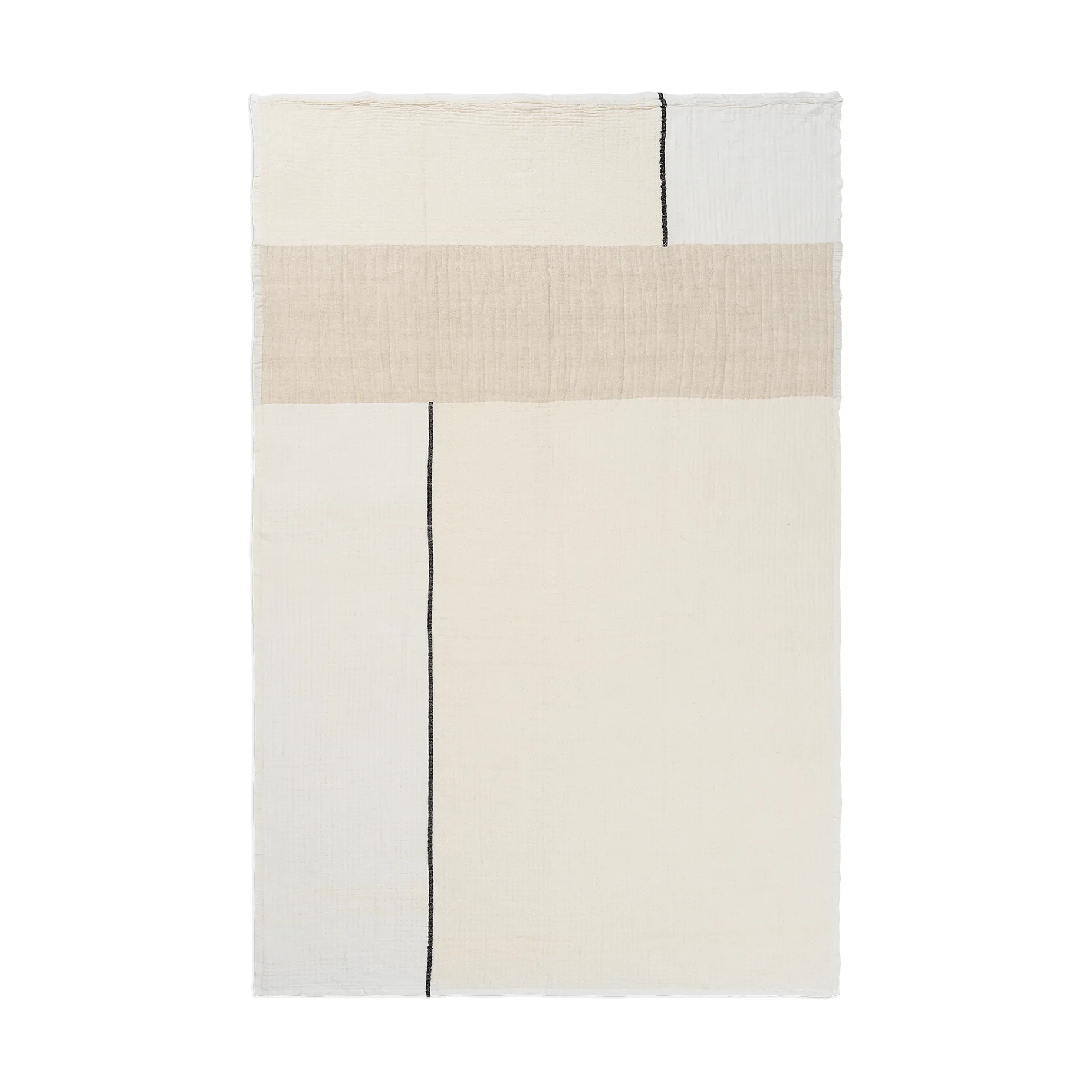 Dela Decke 120x170 cm, Natural-Off-white Ferm Living