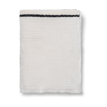 Dela Decke 120x170 cm - Natural-Off-white - ferm LIVING